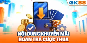 Nội dung khuyến mãi hoàn trả cược thua